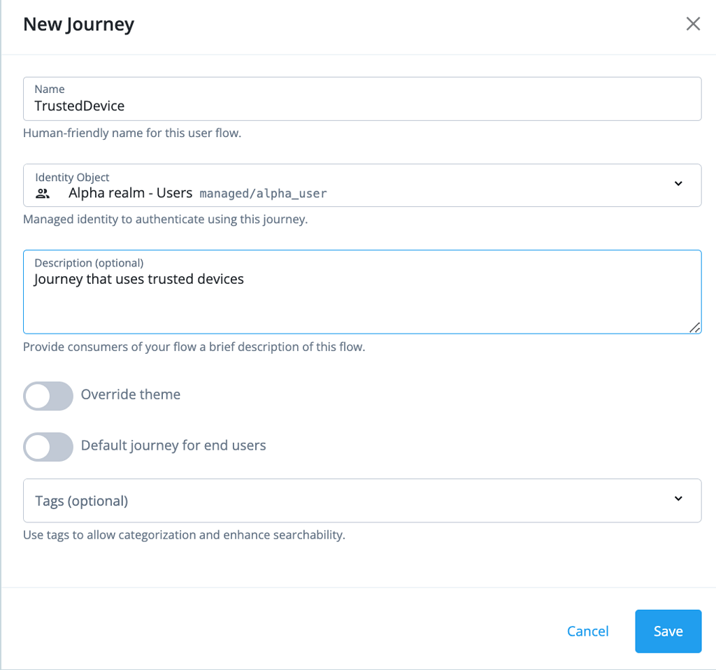 Getting started with ForgeRock Identity Cloud journeys: Part 7 - Device ...