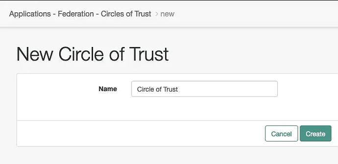 New Circle of Trust